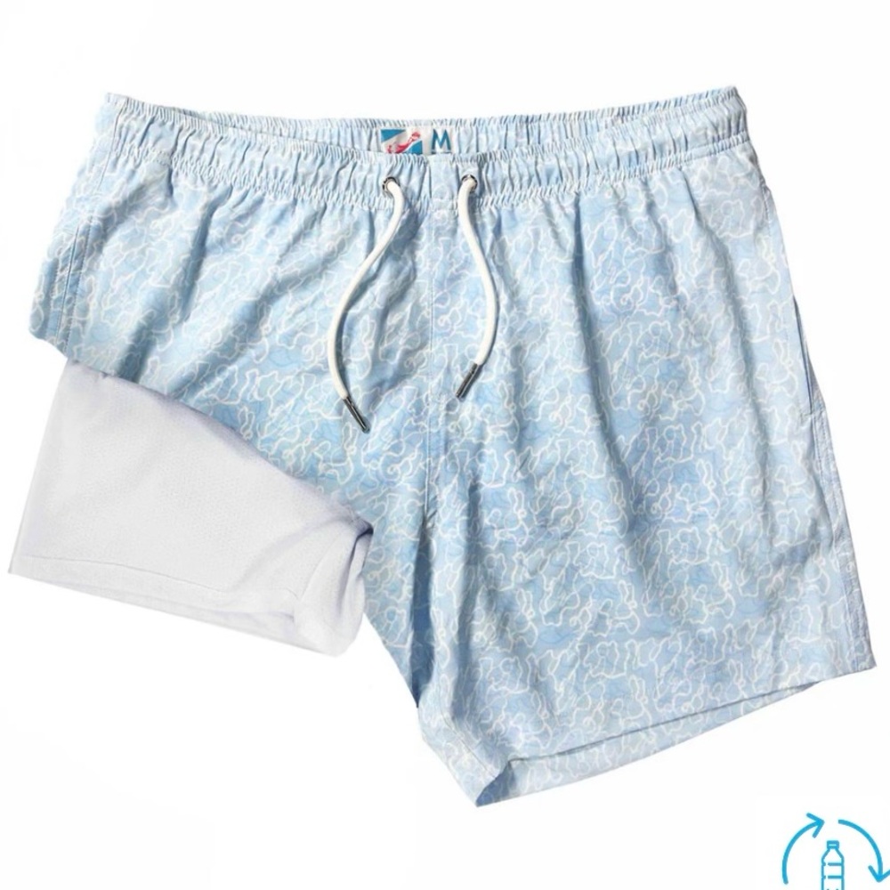 Bermies Ocean Motion Swim Trunks